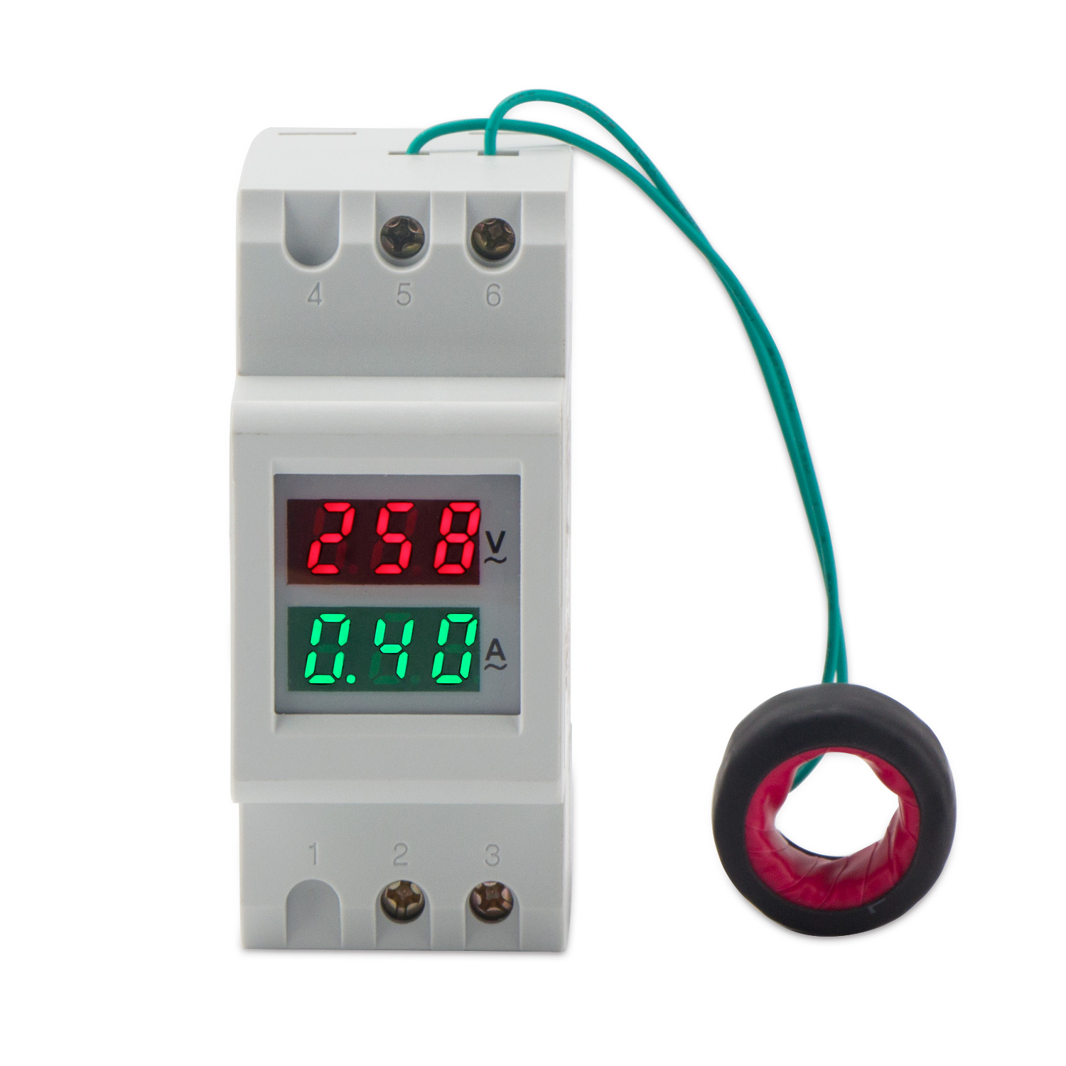 AC Digital Ammeter Voltmeter LCD Panel Amp Volt Meter 100A 300V 110V 220V