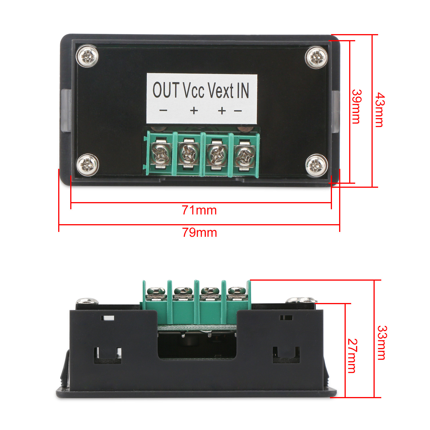 Multimètre digital LCD pocket - UO20292 
