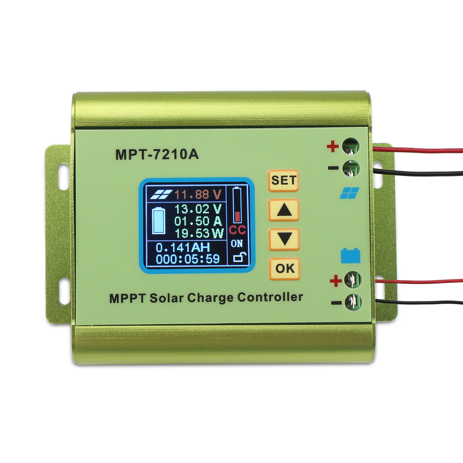 DROK 600W MPPT Power Supply Module Adjustable Voltage Regulator solar Controller 