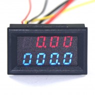 0.28"High Accuracy DC 0-33.00V/0-999.9mA-3.000A 12V Voltmeter Ammeter Voltage Current Tester Monitor Panel Gauge