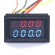 0.28"High Accuracy DC 0-33.00V/0-999.9mA-3.000A 12V Voltmeter Ammeter Voltage Current Tester Monitor Panel Gauge