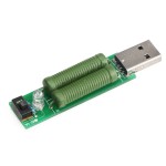 Micro Battery Load Tester Detector Electronic Load USB Charging Current Monitor 5 Ohm Discharge Aging Resistance Board Module