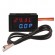 -55℃-110℃/99.9W/33V/3A Thermometer Voltmeter Ammeter Red+Blue LED Dual Display