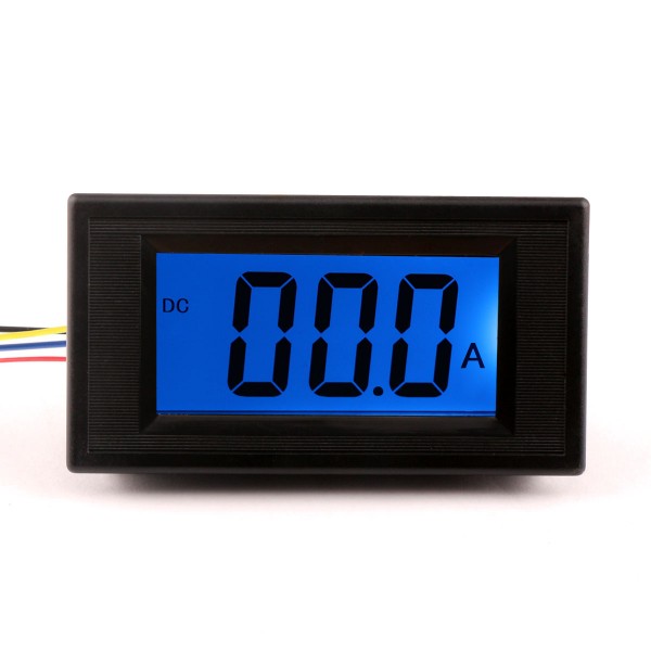 Digital Ammeter Gauge DC 0-50A amp Ampere Meter Current Panel Meter LCD Monitor