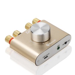 Wireless Amplifier 30W+30W Dual Channel Bluetooth 3.0 Stereo Amplifier Wireless Digital HiFi Audio Receiver TPA3110 2.0 DC12~24V