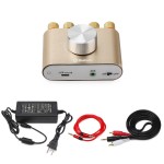 Wireless Amplifier 30W+30W Dual Channel Bluetooth 3.0 Stereo Amplifier Wireless Digital HiFi Audio Receiver TPA3110 2.0 DC12~24V