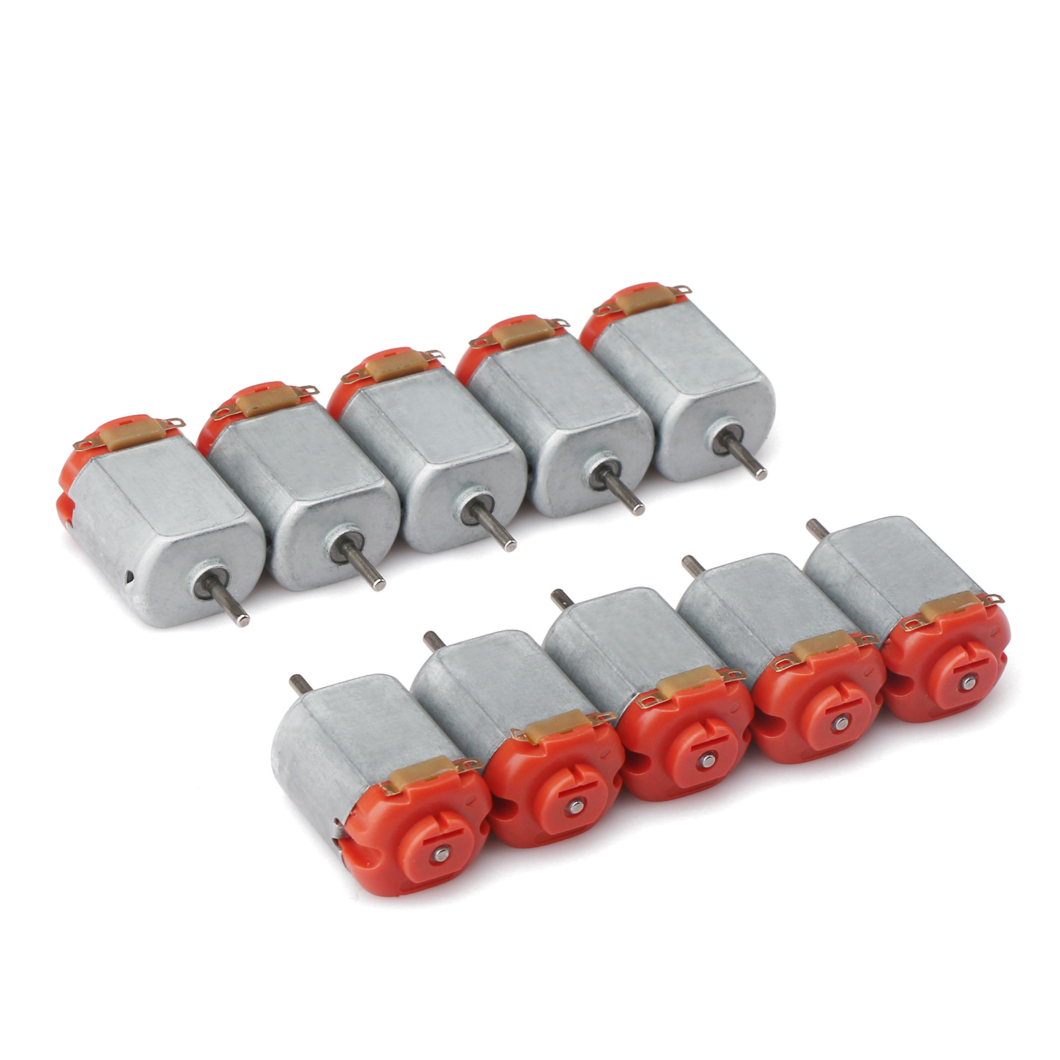 5X New 130 Micro Motor Toy Motors DC Small Motor Experiment Four Wheel Drive Car