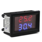 DC12V 24V Digital Meter -20~+100 Degrees Celsius Thermometer Dual display Temperature Meter for Car/Water/Air/Indoor/Outdoor etc
