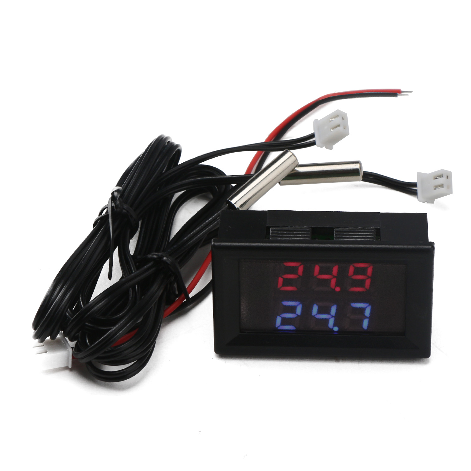 1 Satz DC12V 24V Auto LCD Digital Wassertemperaturanzeige Meter Mit Sensor