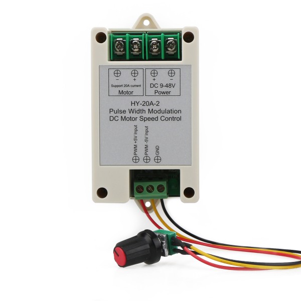 DC 9 ~48V Motor Speed Regulator Pulse Width Modulator DC 12V 24V 20A PWM Controller Governor/PWM Regulator/Motor Controller DC 9 ~48V Motor Speed Regulator Pulse Width Modulator DC 12V 24V 20A PWM Controller Governor/PWM Regulator/Motor Controller