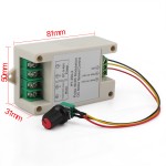 DC 9 ~48V Motor Speed Regulator Pulse Width Modulator DC 12V 24V 20A PWM Controller Governor/PWM Regulator/Motor Controller DC 9 ~48V Motor Speed Regulator Pulse Width Modulator DC 12V 24V 20A PWM Controller Governor/PWM Regulator/Motor Controller