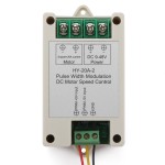 DC 9 ~48V Motor Speed Regulator Pulse Width Modulator DC 12V 24V 20A PWM Controller Governor/PWM Regulator/Motor Controller DC 9 ~48V Motor Speed Regulator Pulse Width Modulator DC 12V 24V 20A PWM Controller Governor/PWM Regulator/Motor Controller