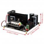 Digital Step Up Volt Regulator DC 8V-60V to DC 10V-120V 15A 900W Numerical Control Boost Converter Automate Power Supply Module
