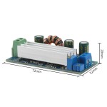 Mini Boost Converter, 100W Power Supply Module DC 2~14V to 3~30V 4A Boost Converter/Voltage Regulator DC 12V 24V Adapter/Driver Module