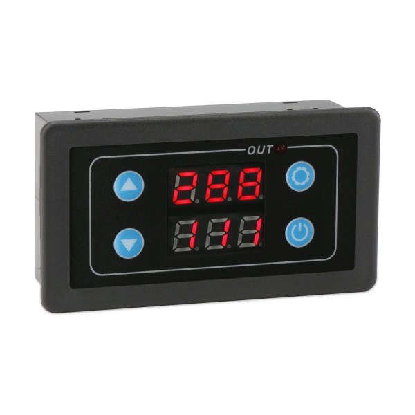 Digital Display Time Relay Timing Delay Cycle Controllor Relay Switch Module for Timing Delaying Cycle timing Intermittent Timing
