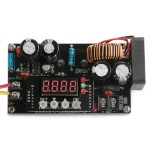 400W NC Voltage Regulator Power Supply Module DC 6~65V to 0~60V 8A Buck Adapter /Charger + Voltmeter/Ammeter/Capacity Meter/Time Meter