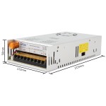 Digital Switching Power Supply 480W AC Power Supply AC 110 ~ 220V to DC 0 ~ 24V 20A Adjustable Voltage Regulator DC 12V 24V Driver/Adapter