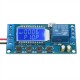 Time Delay Relay, Relay Switch DC6V~30V LCD Multifunction Digital Motor Controller Delay power cut/break/Trigger delay/Cycle timing circuit Relay Module