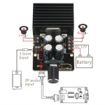 Amplifier Board 35W x 35W DIY Power Amplifier DC 9~18V 12V Audio Stereo Amplifier Board