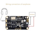 Portable Bluetooth Receive Module Audio Stereo Receiver Board AS1711BT DC 5-12V Wireless Electronics Bluetooth Module Chip