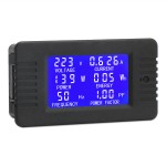 Digital AC Multimeter AC 80～260V 10A Current Vol Amp Power Energy Frequency Factor LCD Multimeter 110V 220V  Detector 