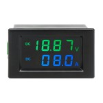 Digital Meter DC 0~199.9V/0~50A LCD Display Voltage Current Meter DC 12V 24V Voltmeter Ammeter with 50A Shunt