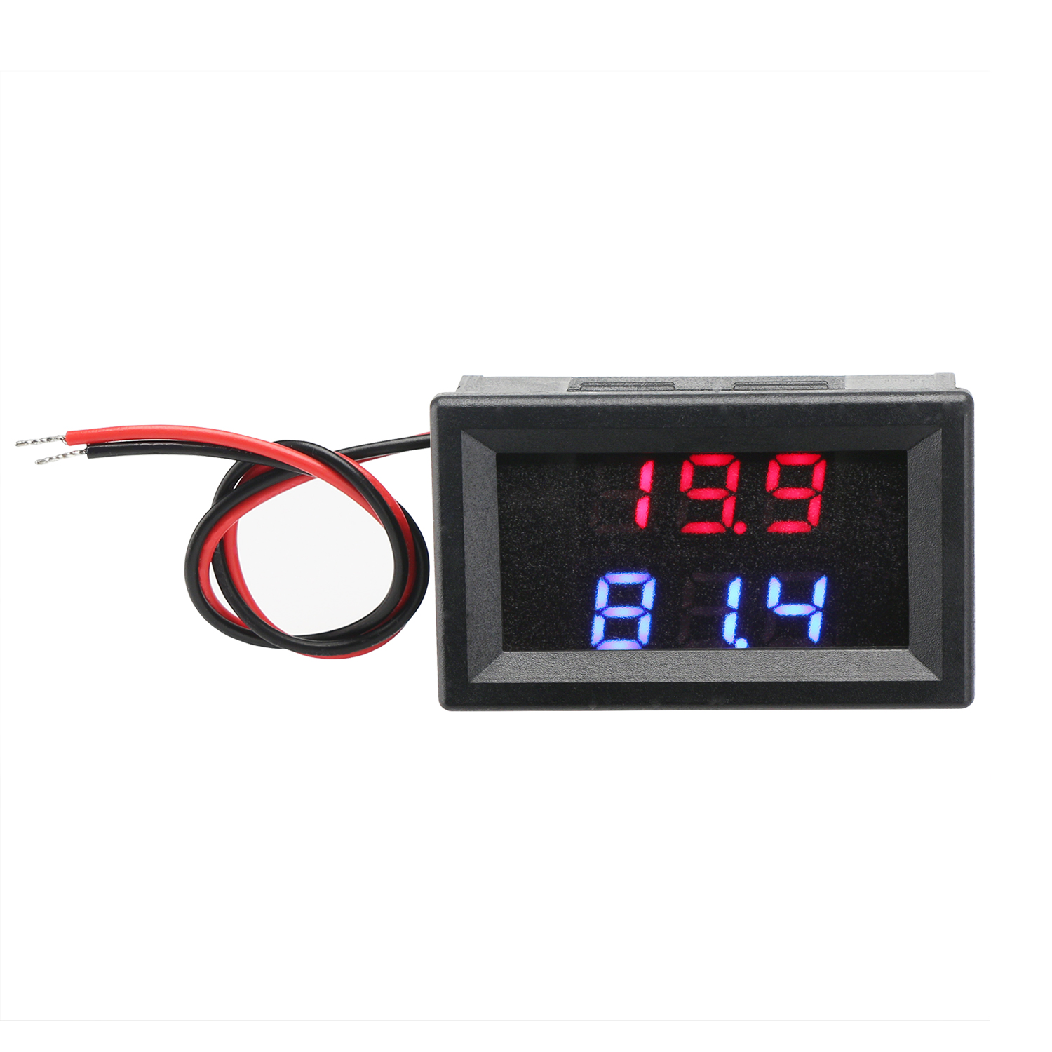 Mini Digital LED Thermometer DC 12V Car Temperature Monitor Panel Meter W/ Probe 