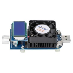 USB Load Tester 35W 5A Electronic Adjustable Constant Current Resistor Battery Voltage Capacity Voltmeter Tester 