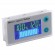 Digital Battery Indicator 12V 10-100V Voltmeter Battery Detector Capacity Temperature Display Panel Meter