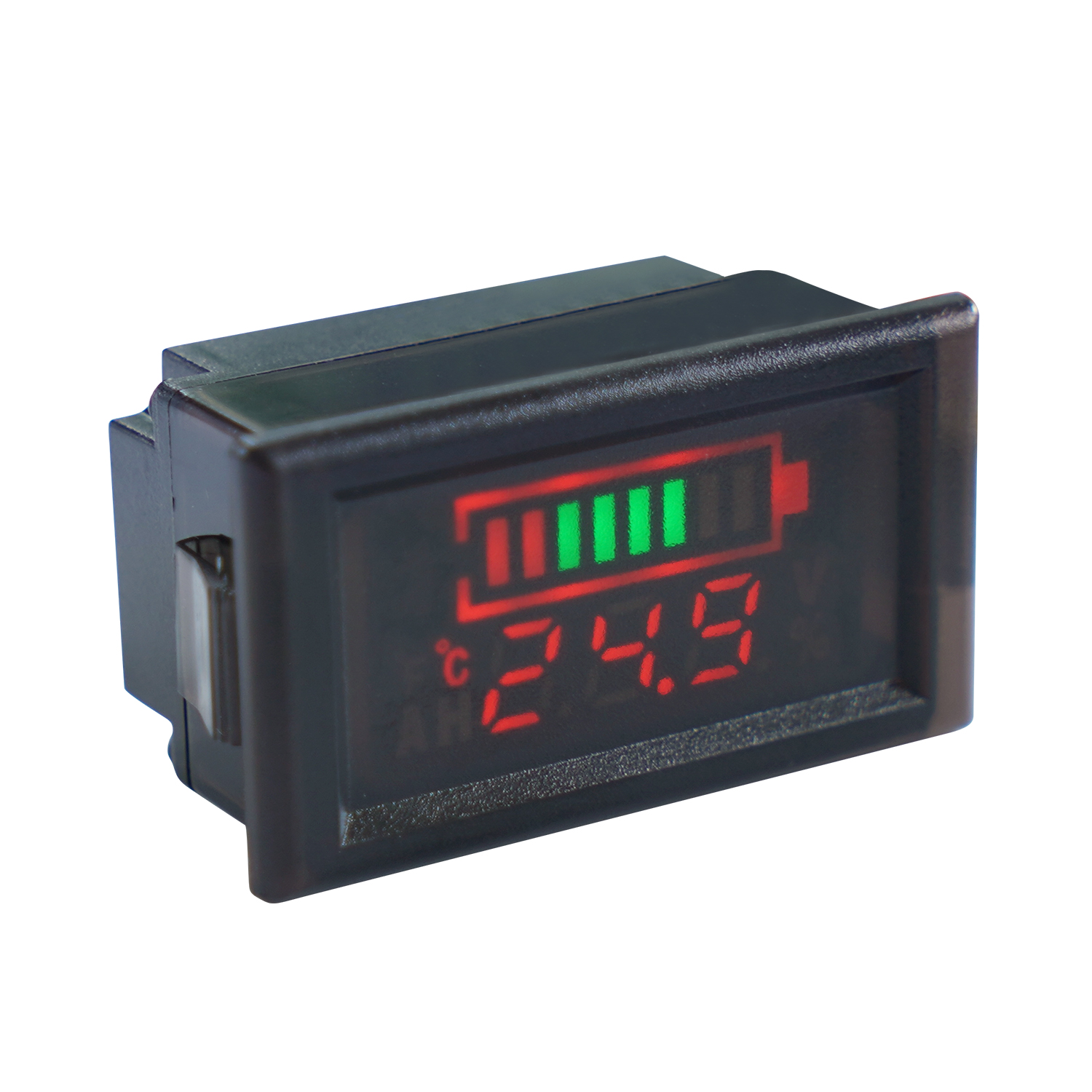 12V/24V/36V/48V Lead-Acid Battery Status Voltage Car LCD Voltmeter Monitor Meter 