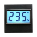 AC Digital Voltmeter 80V-500V Voltage Measuring Monitor Meter LCD Display Voltage Reader Detector