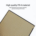 Perf Breadboard Electronics, DROK 2PCS 3.54x5.9 inch Prototype PCB Board, Universial Single-sided Perforated Circuit Board for DIY Soldering and Electronics Project