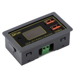 Car Battery Capacity Monitor DC 6V-30V Battery Indicator Percentage Voltage Meter 12v 24v Motorcycle Voltmeter with USB Port