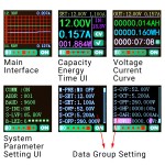 Digital Panel Meter Multifunctional Buck Converter DC 6V-55V to DC 0-50V 5A 250W Current Volt Power Energy Current Watt Meter