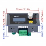 DROK Buck Boost Converter, DC 6-30V to 0-36V 6.1A 216W 6V 9V 12V 24V 36V CC CV Buck Boost Module, DC Regulated Power Supply, Stepdown Stepup Adjustable Voltage Regulator for Solar Panel DROK Buck Boost Converter, DC 6-30V to 0-36V 6.1A 216W 6V 9V 12V 24V 36V CC CV Buck Boost Module, DC Regulated Power Supply, Stepdown Stepup Adjustable Voltage Regulator for Solar Panel