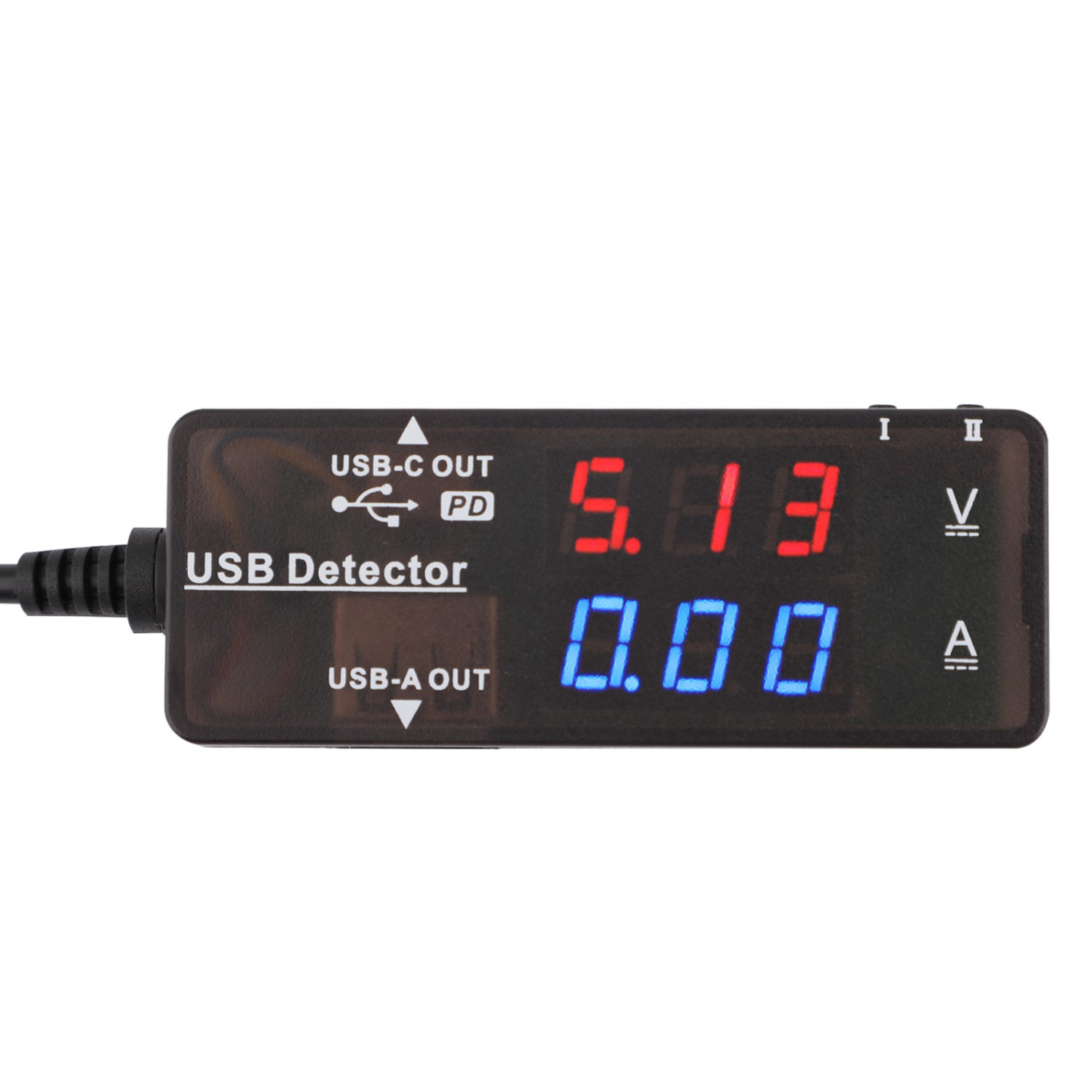 3-15V USB LCD Detector Voltmeter Ammeter Tester Meter Voltage Current Charger@am
