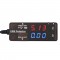 USB C Multifunctional Electrical Tester Capacity Voltage Current Power Meter Detector Reader with Dual USB Ports