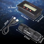 DROK DC Multi Tester 8-120V 50A, Wide Angle Curved Screen Volt Meter Current Meter Capacity Tester Battery Monitor with Shunt, 0.5m USB Cable, for Various Marine Car RV Battery 12V 24V 36V 48V 110V DROK DC Multi Tester 8-120V 50A, Wide Angle Curved Screen Volt Meter Current Meter Capacity Tester Battery Monitor with Shunt, 0.5m USB Cable, for Various Marine Car RV Battery 12V 24V 36V 48V 110V