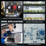 DROK 5 Pack Waterproof DS18B20 Temperature Sensor Probes with a Probe Adapter Board and 4.7K ohm Resistors